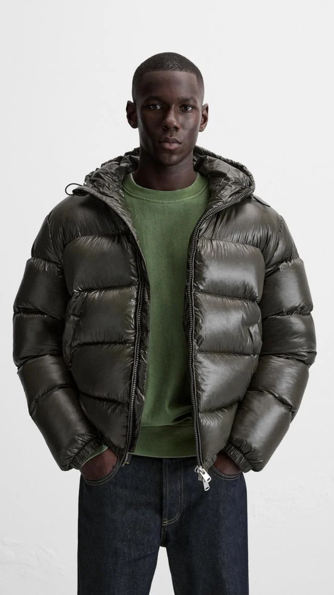 Navero | 100 % Feather Down Puffer Jacket